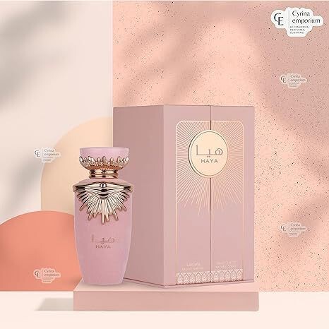 国境を越えた人気商品 HAYA ピンク 100ml 女性用香水 中東 アラビア ドバイ香水 沈香|undefined