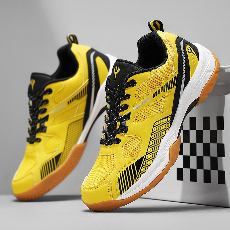 Nuevos zapatos de bádminton especiales transfronterizos, zapatos de entrenamiento de tenis, zapatos de tenis de mesa para estudiantes masculinos y femeninos