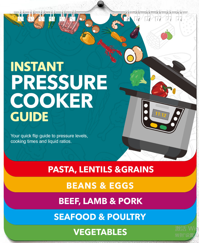 Horario de cocción etiqueta del refrigerador olla de presión freidora de aire sartén cetona etiqueta magnética tipo de calendario receta magnética suave