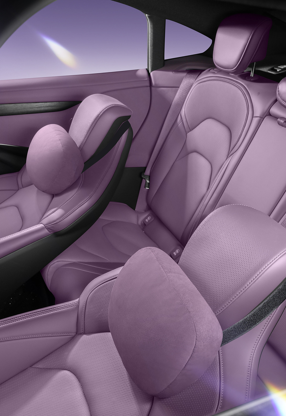 Suitable for Xiaomi Su7 Headrest, Neck and Waist Pillow, Lumbar Cushion, Xiaomi Yu7 Car Pillow, Interior Accessories and Supplies