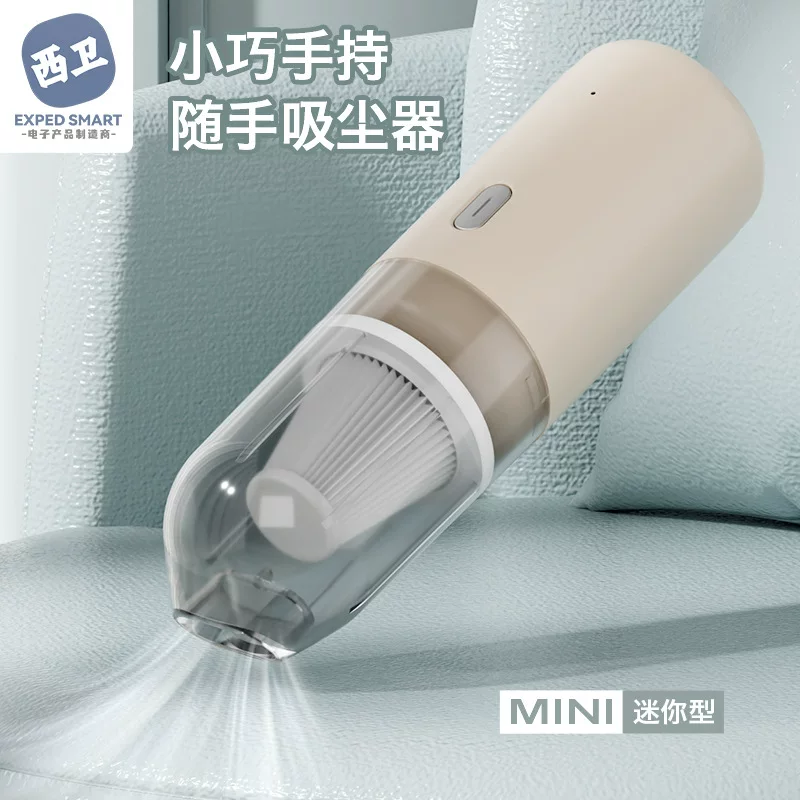 Handheld small wireless vacuum cleaner for home use