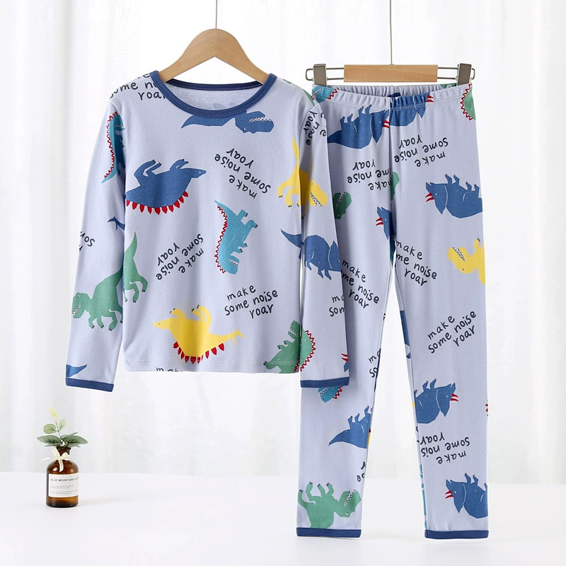 Cotton fluorescence children's set, thermal underwear for boys, trousers, 2022 collection, for teenagers