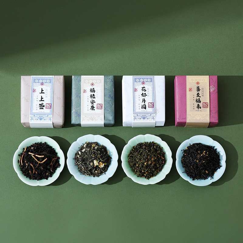 BANLI 半籬端午節茶ギフト 小さなティーバッグ 喜びの椿茶 福と健康 ビジネスギフト 内部ギフト|undefined