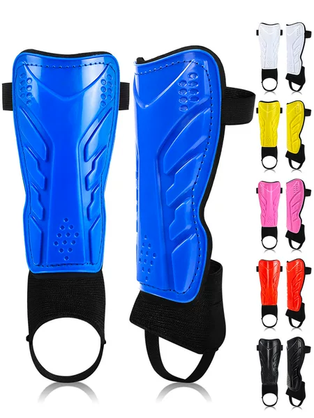 European and American Professional Football Shin Guards with Ankle Protection, Calf Protection, Sports Protective Gear for Children and Adults, Knee Protection