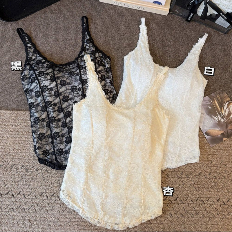 Verano puro encaje sexy eslinga delgada sin espalda diseño de todo fósforo almohadilla de una pieza para el pecho