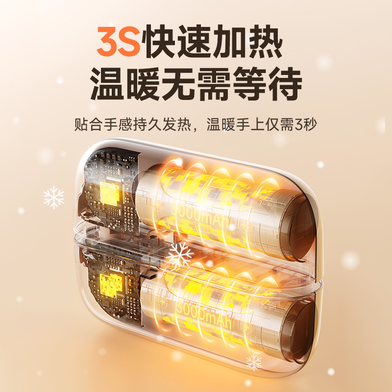 电暖手宝磁吸分体式暖手宝分离式迷你便携式暖宝宝二合一女生礼物|undefined