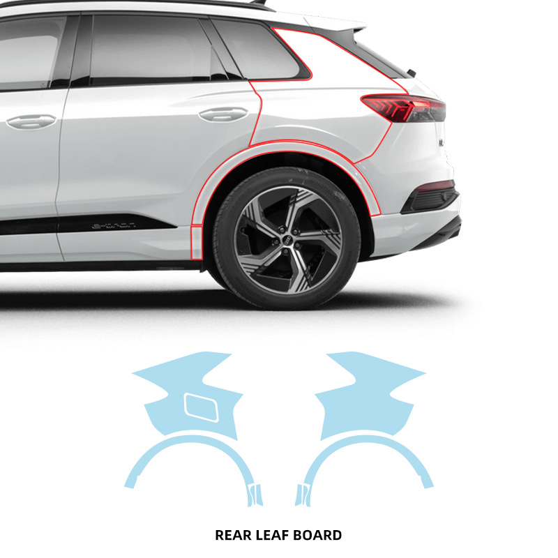 Audi Q4 e-tron máquina especial para cortar TPU invisibles ropa de automóvil película transparente para todo el automóvil pintura película protectora pre-corte