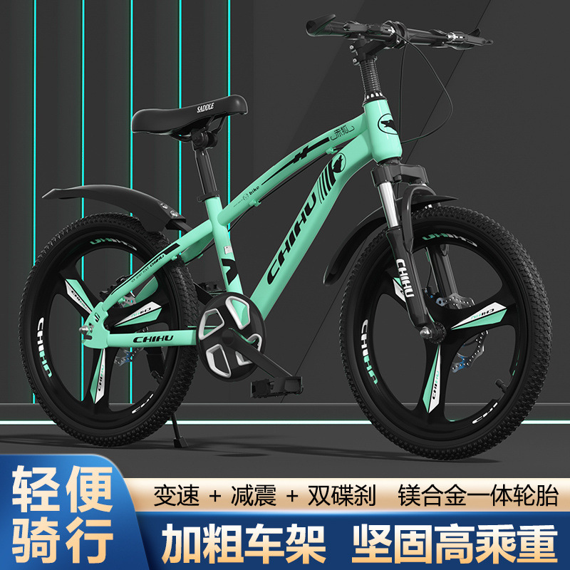 Primary and secondary school students variable speed mountain bike 7-15 years old middle school children boys and girls learning car disc brake youth bicycle