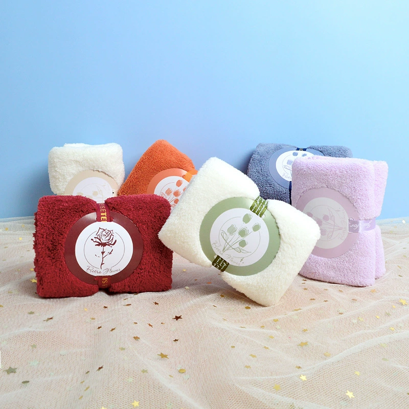 Полотенца «Тюльпан» в качестве сувениров для свадеб, праздничные принадлежности, товары для свадебных подарков, подарки на День независимости и День середины осени, оптовая продажа кораллового флиса