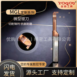 定制钨钢镗刀MGL铣牙刀仿形内孔槽镗刀硬质镗刀