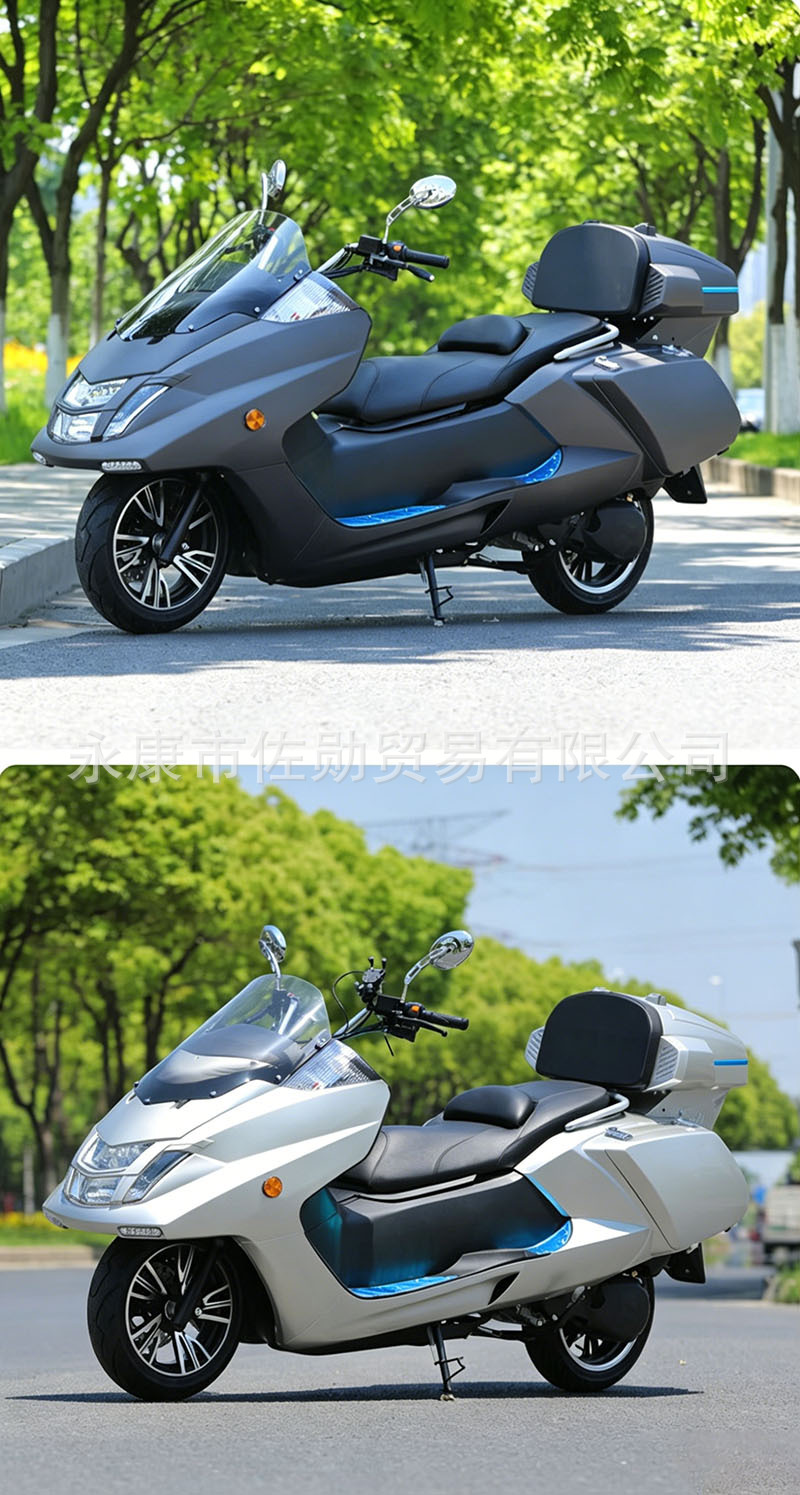 Brand New National Iv Majesty T2 Series Cruiser for Long-Distance Travel with a Large Sofa Seat, 150Cc Large Scooter