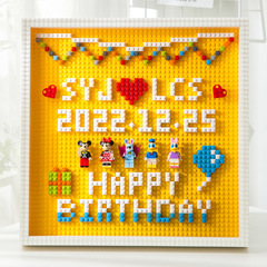 diy手工送女友送男朋友情侶生日戀愛一周年紀念日百100天戀愛禮物