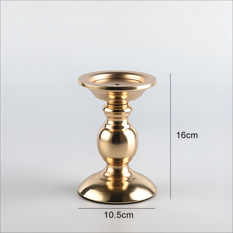 Candelabro americano Candelabro Cena Candelabro Decoración de atmósfera Candelabro de hierro forjado negro