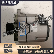 潍柴动力斯太尔WP10发动机国三电喷铲车柴油机1000992436发电机