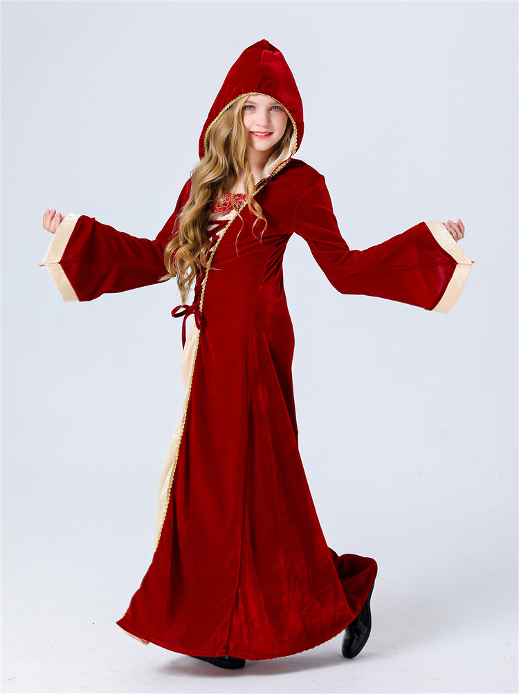 连帽裙+绑带 110-150 (10)