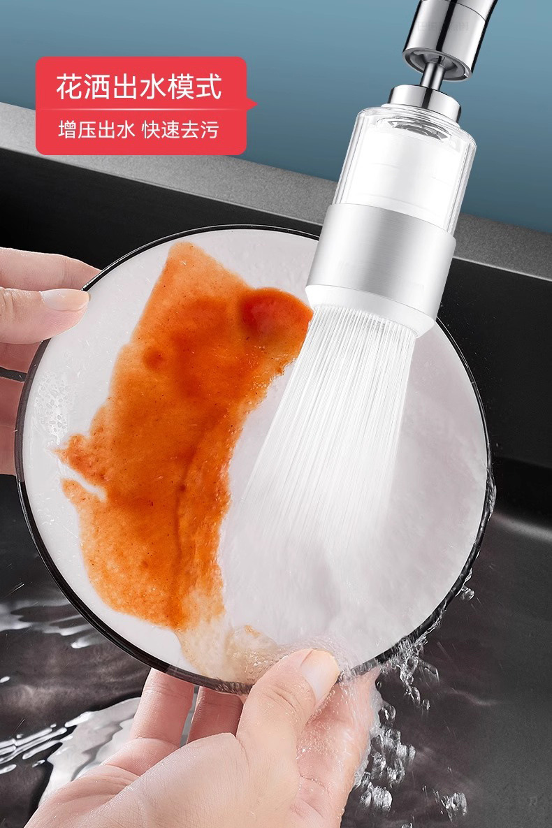 Faucet filter, high-end tap water, household water filter, general water purifier, kitchen anti-splash water, cross-border e-commerce undefined