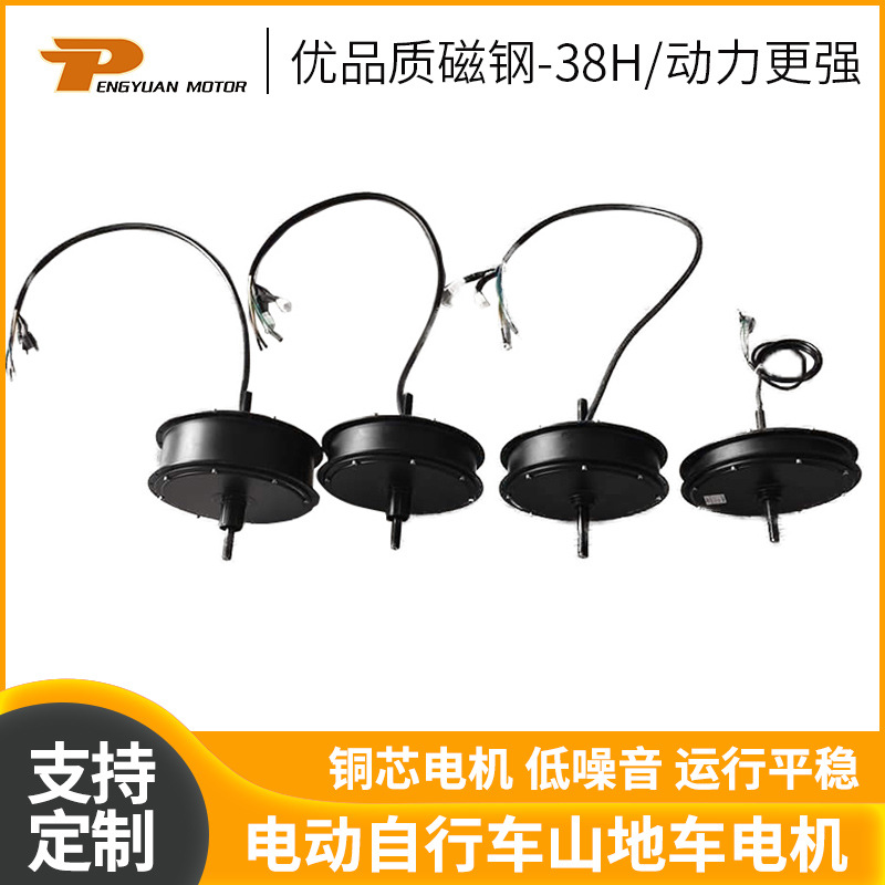 PY-01-02-205B-40C辐条轮电机电动自行车山地车电机