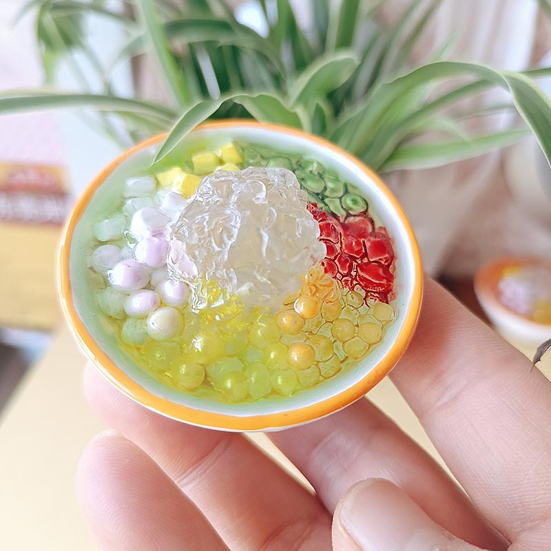 创意美食冰箱贴 抖音爆款美食食玩树脂磁力贴家居装饰贴厂家直供undefined