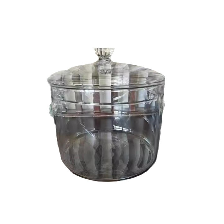 Pot de vidrio simple, alto boro resistente al calor, vidrio grueso, olla de fuego abierto, olla de vidrio con tapa, olla de vino caliente para hacer café, olla de vidrio