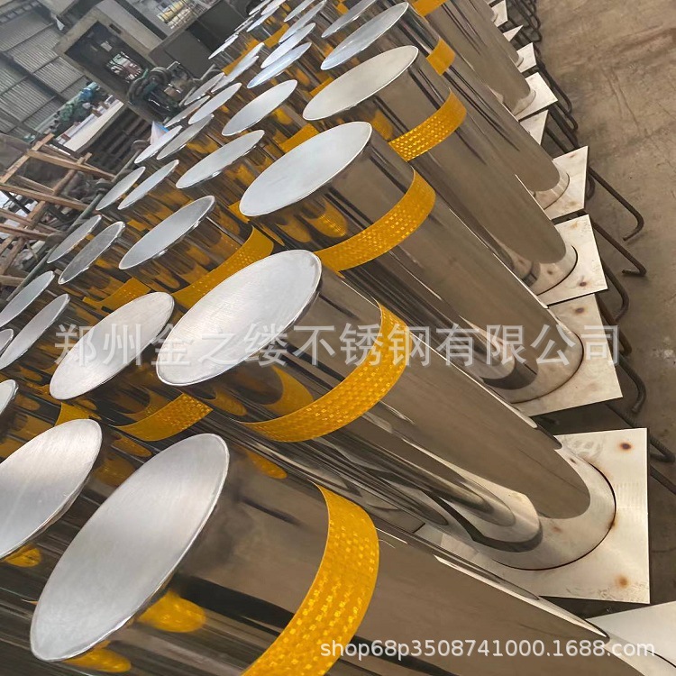 厂家 通设施不锈钢挡车路桩海南阻车地桩不锈钢路桩现货