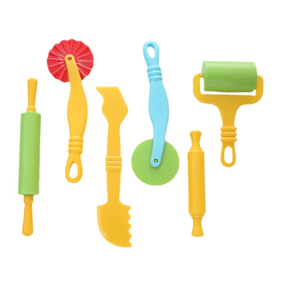 Transfronterizo caliente herramientas de plastilina de DIY traje de arcilla de color molde de arcilla descompresión juguetes educativos para niños al por mayor