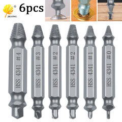 6本入4341ネジ取り出し器断線ドライバー修理工具二頭ねじ滑り止め取り外し工具