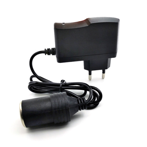 220V to 12V 1A Power Adapter, 12W Cigarette Lighter Car Power Supply Converter