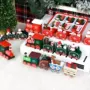 圣诞热卖木制工艺品火车