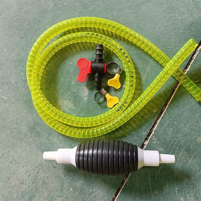 Manual Oil Extractor for Home Use, Suitable for Pumping Water, Alcohol, and Urea; Hand-Pressed Oil Pump with Airbag Tube for Changing Aquarium Water and Absorbing Oil