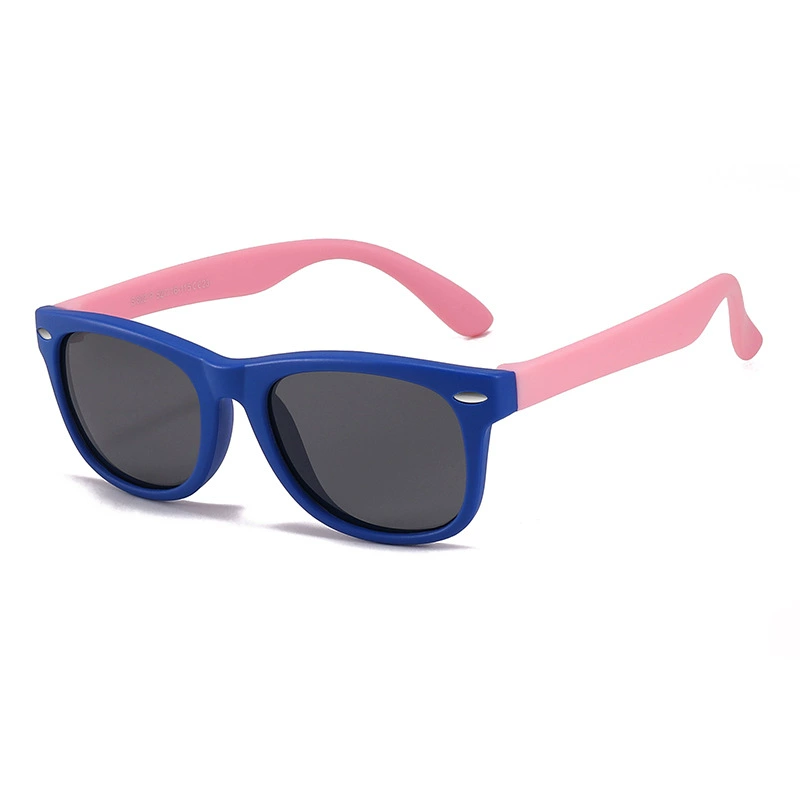 Silicone Children's Sunglasses, UV Protection, TAC Polarized Lenses, Assorted Colors (Ages 2+)