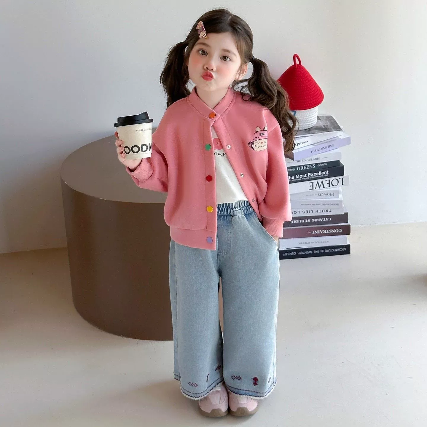 Демисезонная осенняя куртка, детский кардиган, форменная спортивная куртка для отдыха, с длинным рукавом