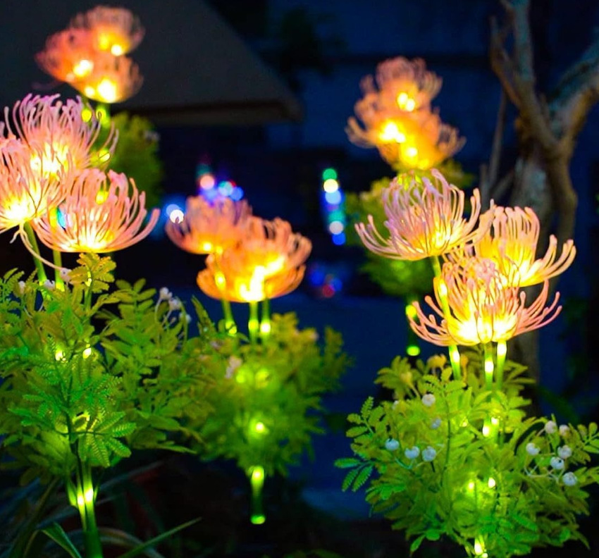 핫 세일 - 반대편 꽃 3개