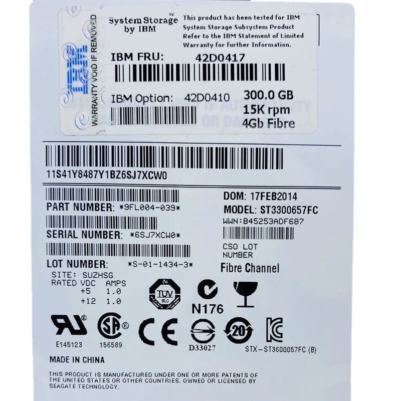 44x2451 5416 4202 44x2450 450g 15K FC IBM DS4700 DS5020 жесткий диск