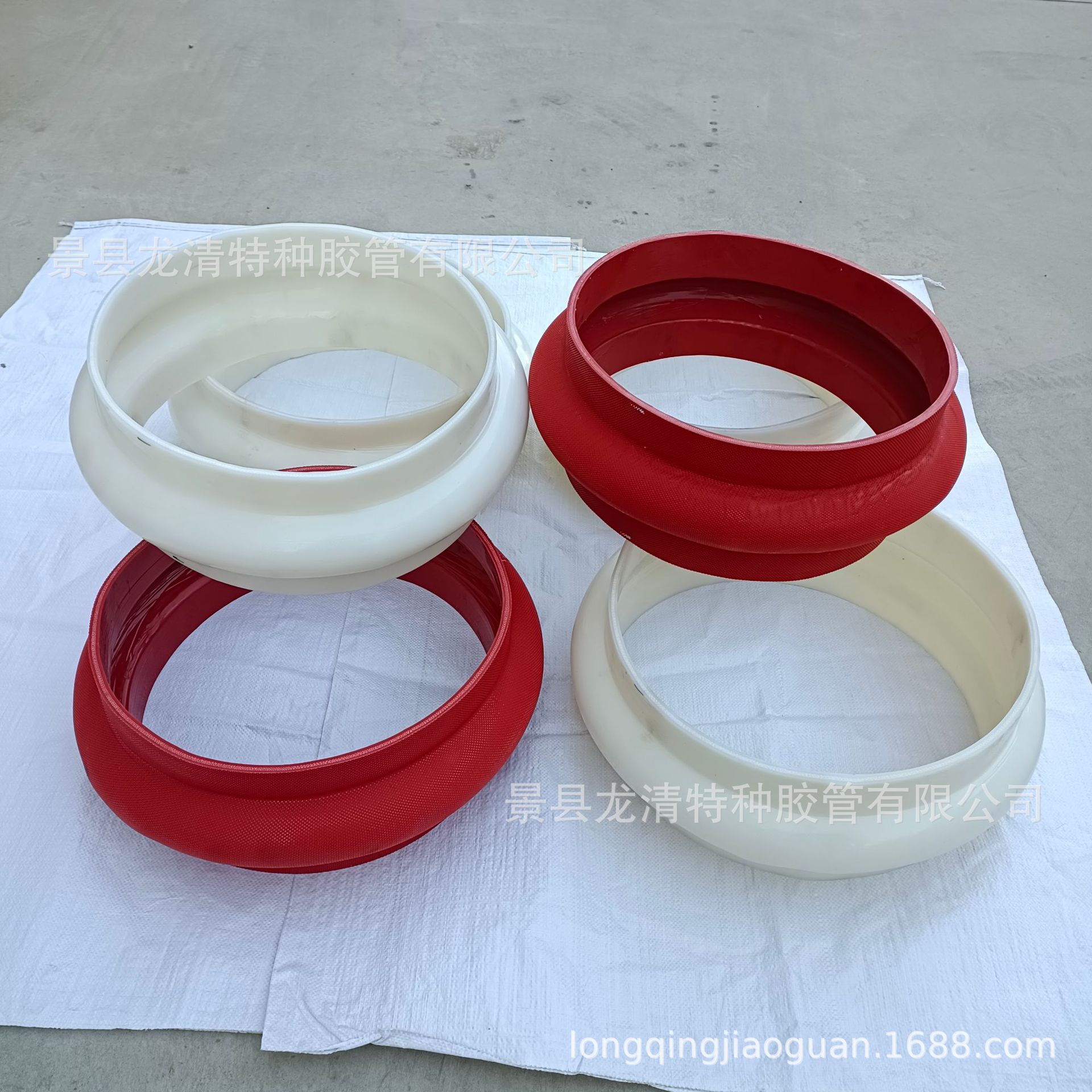 厂家供应硅胶软连接 锂电粉料振动筛硅胶软连接 耐高温透明硅胶管