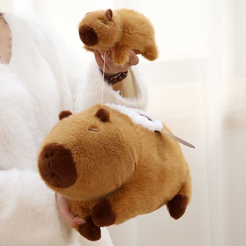 Kappabala mocino muñeca retirar muñeca de peluche almohada de juguete capybara para niñas en línea celebridad fea muñeca Linda