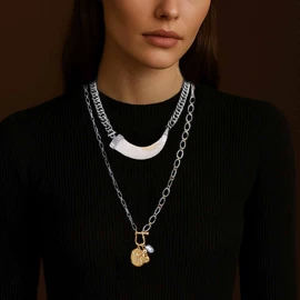 胸针;项链;耳坠