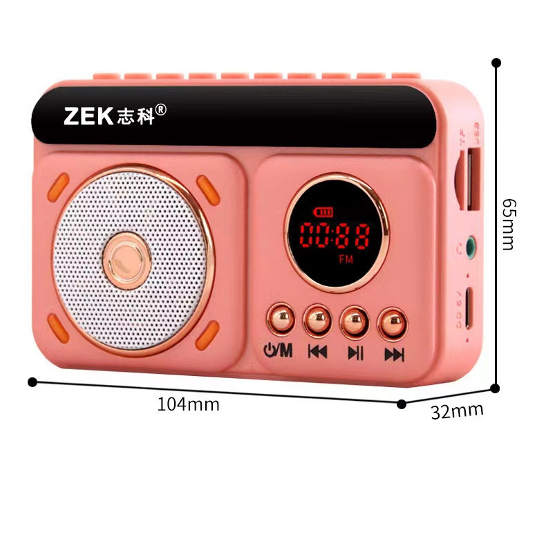 新型志科無線bluetoothスピーカーK-78携帯家庭用屋外サブウーファーラジオプレーヤー小音響|undefined