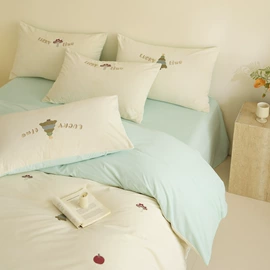 四件套;床罩床笠;纤维被