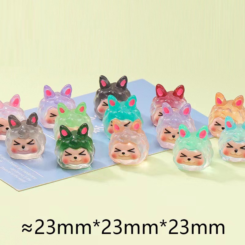 작은 그라데이션 키키(혼합 색상)