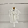 巴尔曼三色夏季新款针织衫