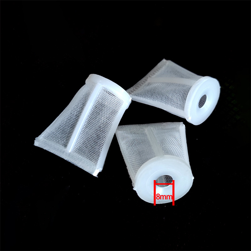 일반 하단 포트 필터 화면 (약 100 메쉬)