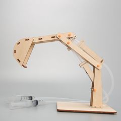Tech Small hydraulic excavator digging machine DIY science experiment materials for primary and secondary school students science education small invention