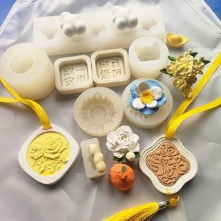 定制硅胶模具香熏石膏成品来图来样设计文件即可模型手工