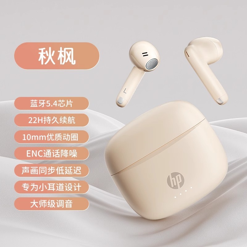 HP Bluetooth ヘッドセット 新型 完全ワイヤレス スポーツ セミインイヤー型 高音質 Apple、Huawei、Xiaomi対応|undefined