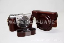 适用索尼HX30 HX60 HX50相机包 单肩保护套 皮套 复古摄影包 防震