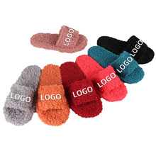 �羳���QLOGOëЬŮ�⴩�ﶬƽ��һ����ŮЬcustom logo slippers