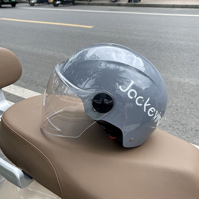 3C Certified Electric Motorcycle Helmet Summer Sunscreen Half Helmet