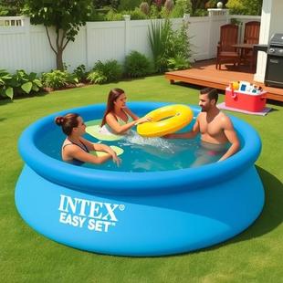 INTEX ���γ��Ӿ�ط���֧�܈A��֧����Ӿ�ؼ�ͥ�������ˮ�����l