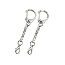 跨境u盘挂链金属蛇链锌合金c扣蛇链12龙虾扣钥匙扣diy饰品挂扣