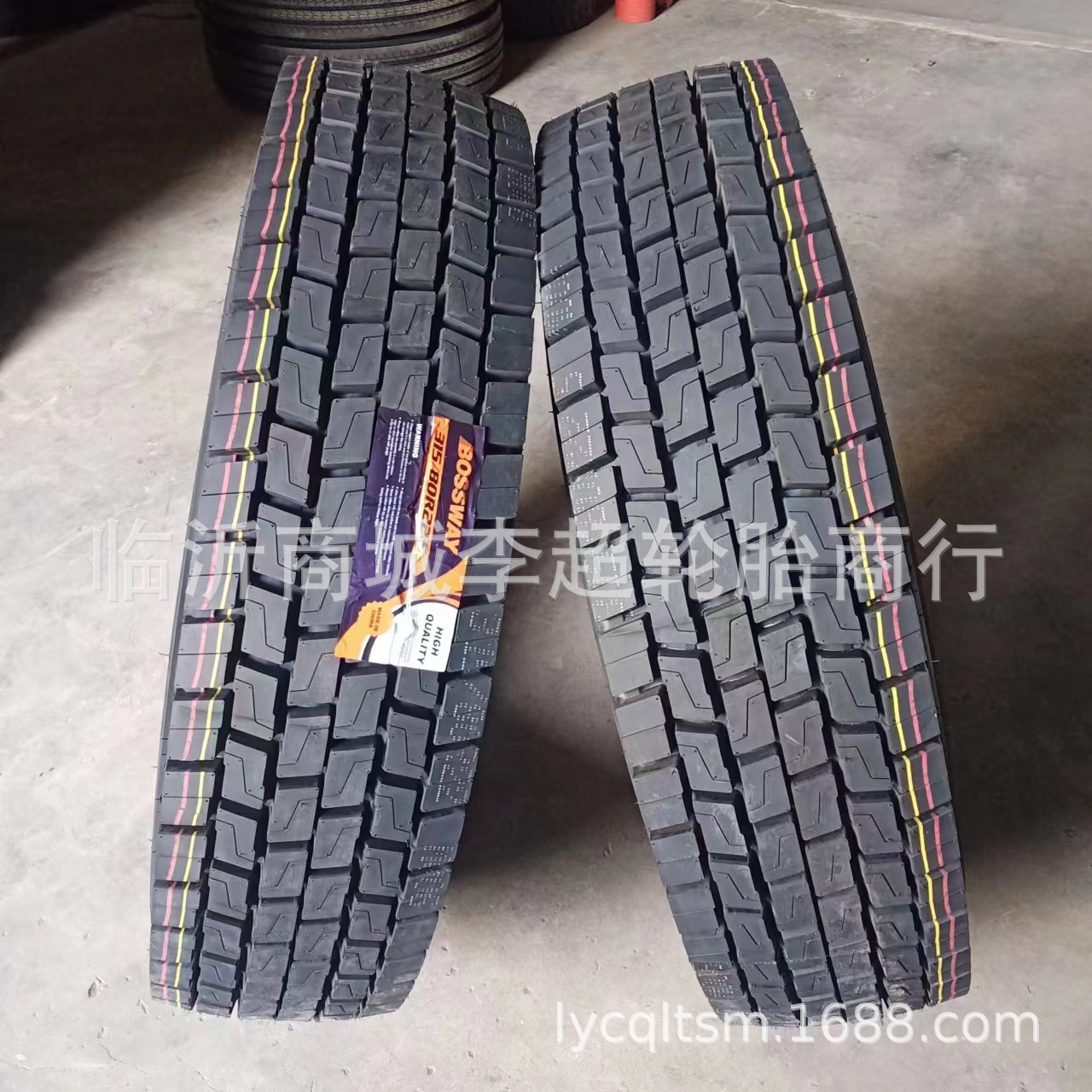 正品优盛轮胎全钢丝载重315/80R22.5前四后八自卸货车胎